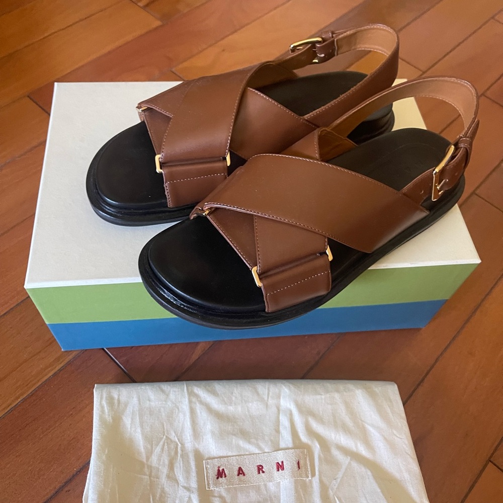 Marni Fussbett Sandals 38